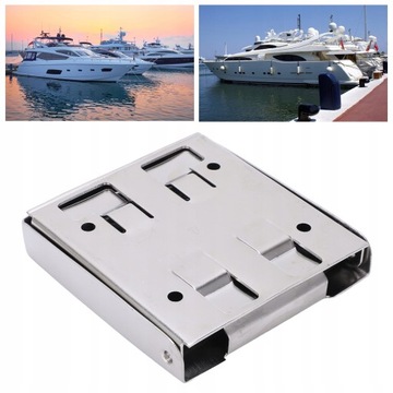 Складной держатель для напитков из нержавеющей стали.