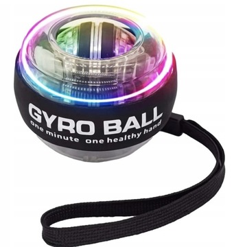 5 poziomów kolorów LED Kula żyroskopowa Power Ball Autostart Light 1-61kg