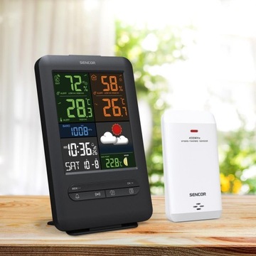 Метеостанция Sencor SWS Часы Календарь Датчик