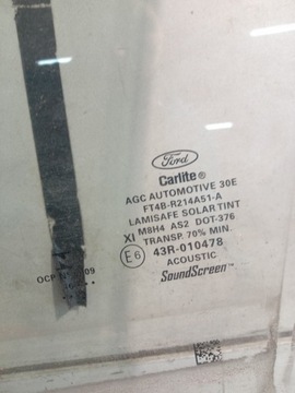 FORD EDGE MK2 SKLO (OKNO) DVEŘE LEVÝ PŘEDNÍ VIGNALE