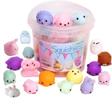 24 x MOCHI SQUISHY FIDGET GNIOTKI POP IT GNIOTEK