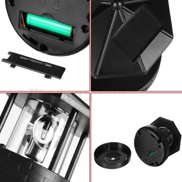 LATARNIA SŁONECZNA LED SOLARNA ZEWNĘTRZNA 360°LED