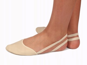 Туфли для аппликатуры Dance Ballet Beige размеры XXS 25,26,27