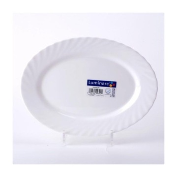 Блюдо овальное 29 см белое TRIANON LUMINARC