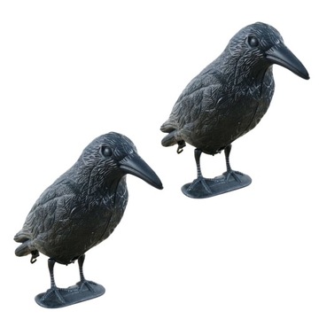 МОДЕЛИРОВАНИЕ ВОРОНЫ ФИГУРКИ УКРАШЕНИЯ 2 ШТ.