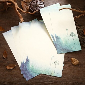 Styl F et Vintage List Papieru i Koperty Zestaw Ch