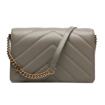 PINKO-Torebka Classic Love Click Big Chevron Beige