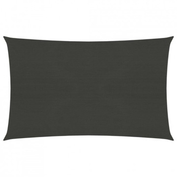 ŻAGIEL PRZECIWSŁONECZNY OGRODOWY Taras Markiza antracytowy, 2x4.5 m, HDPE