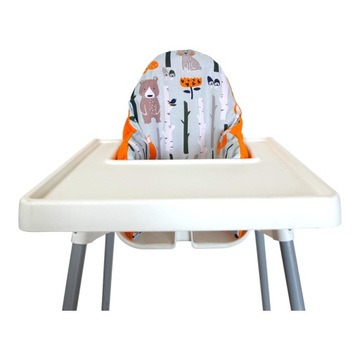 ХЛОПКОВАЯ ПОДУШКА С ЧЕХОЛОМ И ЧЕХОЛОМ IKEA ДЛЯ КРЕСЛА ANTILOP PICCOLO