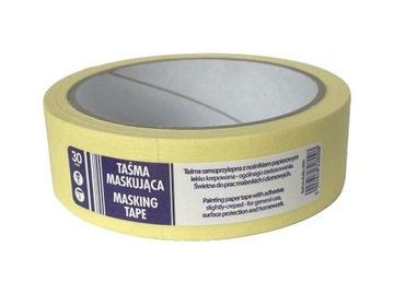 Taśma papierowa malarska ochronna DETALPAK 30x25