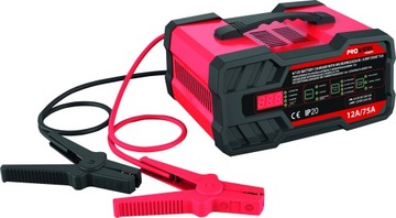 PROSTOWNIK z rozruchem 6V 12V 12A Booster 75A