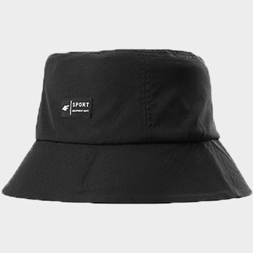 4f KAPELUSZ TREKKINGOWY BUCKET HAT Z FILTREM UPF UNISEKS SS24