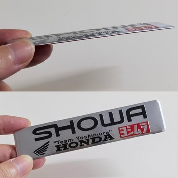 НАКЛЕЙКА YOSHIMURA ДЛЯ HONDA SHOWA ГЛУШИТЕЛЬ ТЕРМОСТОЙКИЙ АЛЮМИНИЙ!!!
