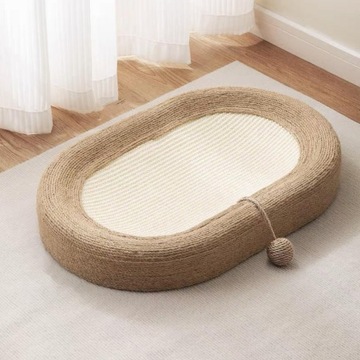 Кошачье гнездо для маленьких, средних и крупных кошек на диване с ушками