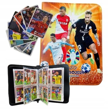 ALBUM NA KARTY PIŁKARSKIE 400 SZT FIFA UEFA EURO 2024 KLASER SEGREGATOR HIT