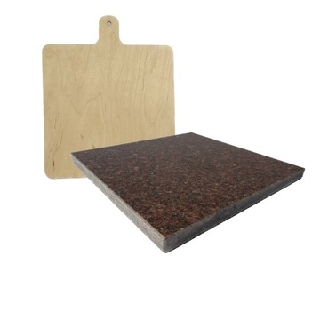 Kamień do pizzy Granit 35cmx35cm+Łopatka