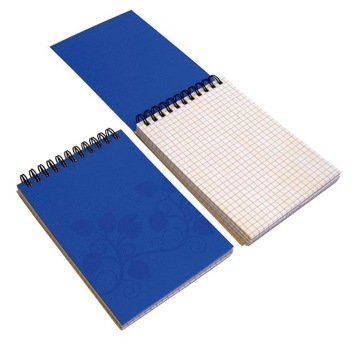 Kołonotatnik, kołonotes ~A6, 100 kart - poziomy