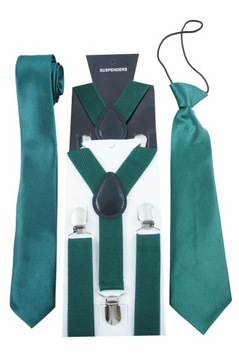 Атласный жакет BOTTLE GREEN нагрудный платок