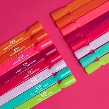 SEMILAC 439 Гибридный лак для ногтей сильный бирюзовый 7 мл