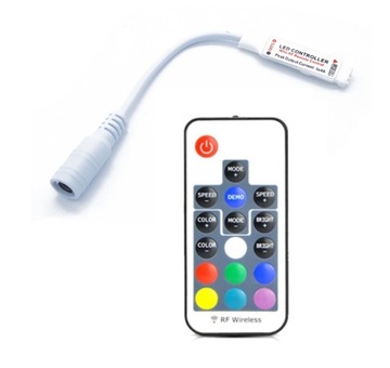 ВОДИТЕЛЬСКИЙ КОНТРОЛЛЕР ДИСТАНЦИОННЫЙ ДИСТАНЦИОННЫЙ RF17 СВЕТОДИОДНАЯ ЛЕНТА