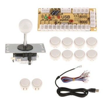 Arcade DIY USB + joystick do komputera + 10 przyci