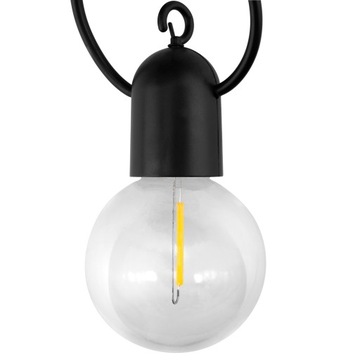 СОЛНЕЧНАЯ САДОВАЯ ГИРЛЯНДИЯ 20 СВЕТОДИОДНЫХ ЛАМПОЧЕК ДЕКОРАТИВНАЯ СВЕТОВАЯ ЦЕПЬ 11,6 м USB