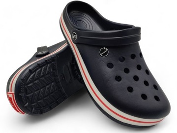 MĘSKIE KLAPKI Kroksy BASENOWE GUMOWE chodaki buty Ogrodowe lekkie r38