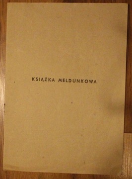 РЕГИСТРАЦИОННАЯ КНИГА дома в Коморовице, Прушковский район, 1957 г.