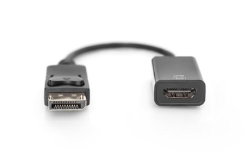Адаптер DisplayPort-HDMI 4K, 60 Гц, активный DP++, двойной