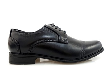 KOMUNIJNE PÓŁBUTY CHŁOPIĘCE CZARNE ELEGANCKIE 33