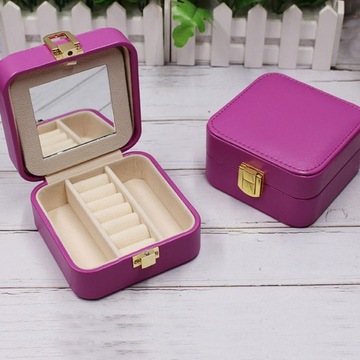 Настольная шкатулка для драгоценностей, ожерелья, портативная