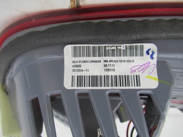 BMW X3 F25 09-17 SVĚTLO PRAVÁ ZADNÍ LED 7217314