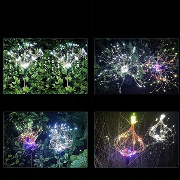 2X СОЛНЕЧНАЯ ЛАМПА ДЛЯ САДА УКРАШЕНИЕ ОДУВШИНКИ 150 LED