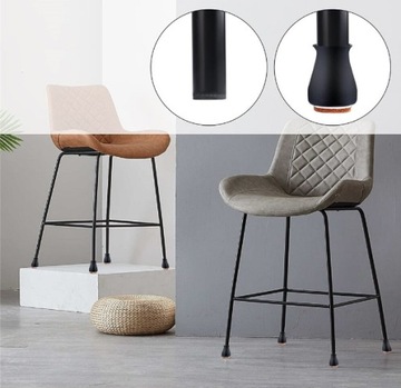 16 фетровых чехлов на силиконовые ножки стула диаметром 30–45 мм