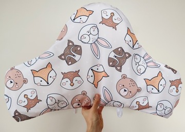 IKEA ANTILOP POKRYCIE POKROWIEC DO KRZESEŁKA WODOODPORNE ANIMALS WYPEŁNIONA