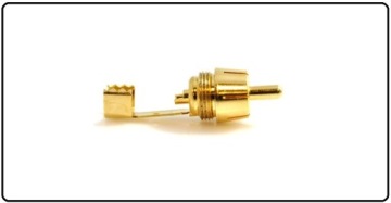 Melodika MDRCA28 - разъемы RCA x2 Hi-Fi типа 