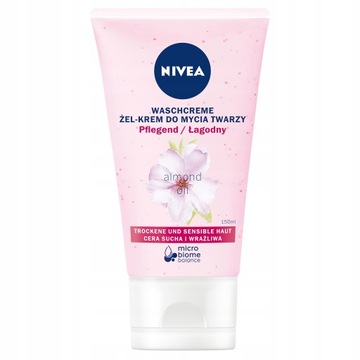 NIVEA Żel krem do mycia twarzy cera sucha 150ml