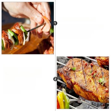 IGŁA gęsiego ogona ze stali nierdzewnej 20 szt