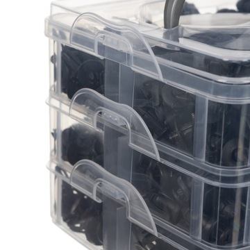 Набор автомобильных зажимов Зажимы для съемников обивки автомобиля 626 шт.