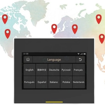 СИСТЕМА СИГНАЛИЗАЦИИ С ЖК-ДИСПЛЕЕМ 4,3 ДЮЙМА GSM WiFi SMS TUYA УМНЫЙ ДВЕРНОЙ ЗВОНОК НА ПОЛЬСКОМ ЯЗЫКЕ