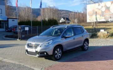 Peugeot 2008 I SUV 1.2 PureTech 82KM 2015 Peugeot 2008 1.2 82KM LEDY Klima Zero korozji Oryginalne szyby Stan BDB 1.2, zdjęcie 2