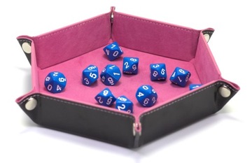 ZESTAW 5 KOSTEK K10 RPG KOŚĆ NIEBIESKA 0-9