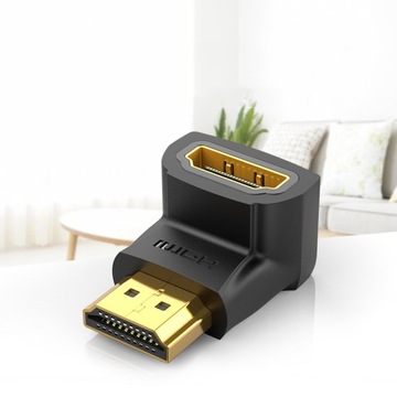 Угловой адаптер HDMI «папа-гнездо» VENTION 4k, 60 Гц