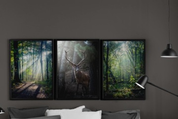 СОВРЕМЕННАЯ КАРТИНА В РАМКАХ ГОСТИНОЙ, СПАЛЬНИ 99Х43