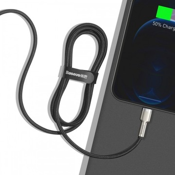 КАБЕЛЬ BASEUS USB TYPE C НА LIGHTNING ДЛЯ IPHONE PD 20ВТ 1М