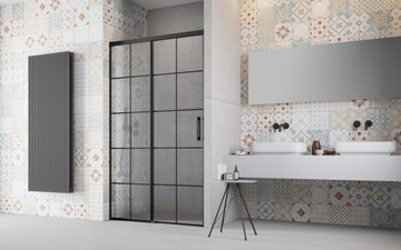 Двери Idea Black DWJ Factory 120x200,5 RADAWAY L