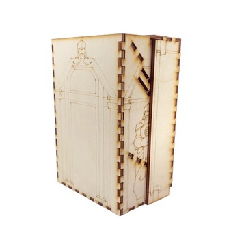 DICE TOWER НАВЕСНЫЕ ГНОКИ ДЕРЕВЯННЫЕ DICE TOWER 15 СМ