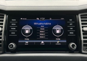 Skoda Kodiaq I SUV Facelifting 2.0 TSI 190KM 2023 Skoda Kodiaq 4x4 Sportline Travel Assist, Hak, ACC, Kamera, GPS, Bezwypad, zdjęcie 33