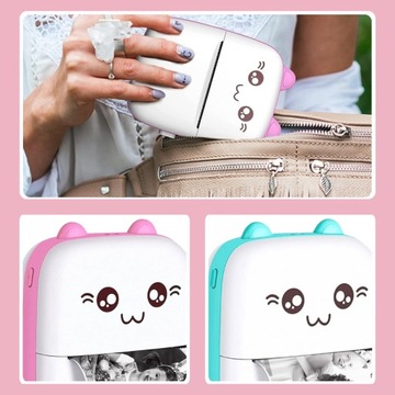 ПОРТАТИВНЫЙ ТЕРМОПРИНТЕР ДЛЯ ФОТОИГРУШЕК + НАБОР 1 РУЛОН XXL