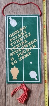 TURNIEJ TENISA STOŁOWEGO O PUCHAR ZSMP MOSKWA 1980